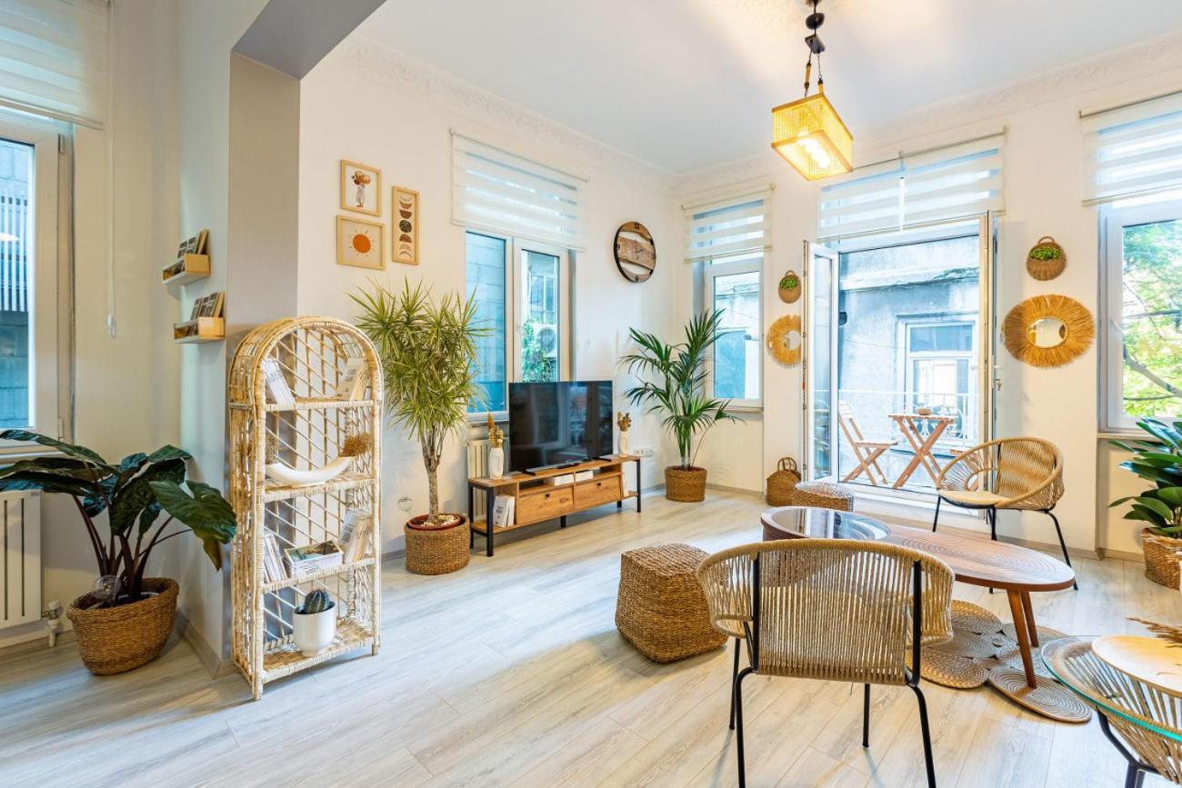 Exceptional Flat 1 Min To Metro & Galata Tower Apartment Istanbul Exterior foto